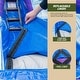 preview thumbnail 4 of 10, XJUMP 27 FT Surf Beach Dual Lane Inflatable Water Slide with Detachable Splash Pool for Kids, Commercial PVC, Blower Included
