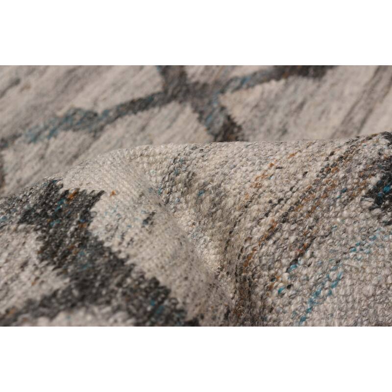 Ankara FW Grey Kilim 5'1" x 7'7" - 5'1 x 7'7