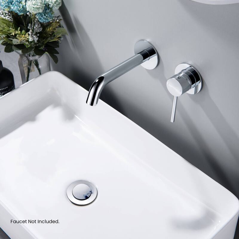 Bathroom Sink Pop Up Drain Stopper with 12" tailpiece, without Overflow
