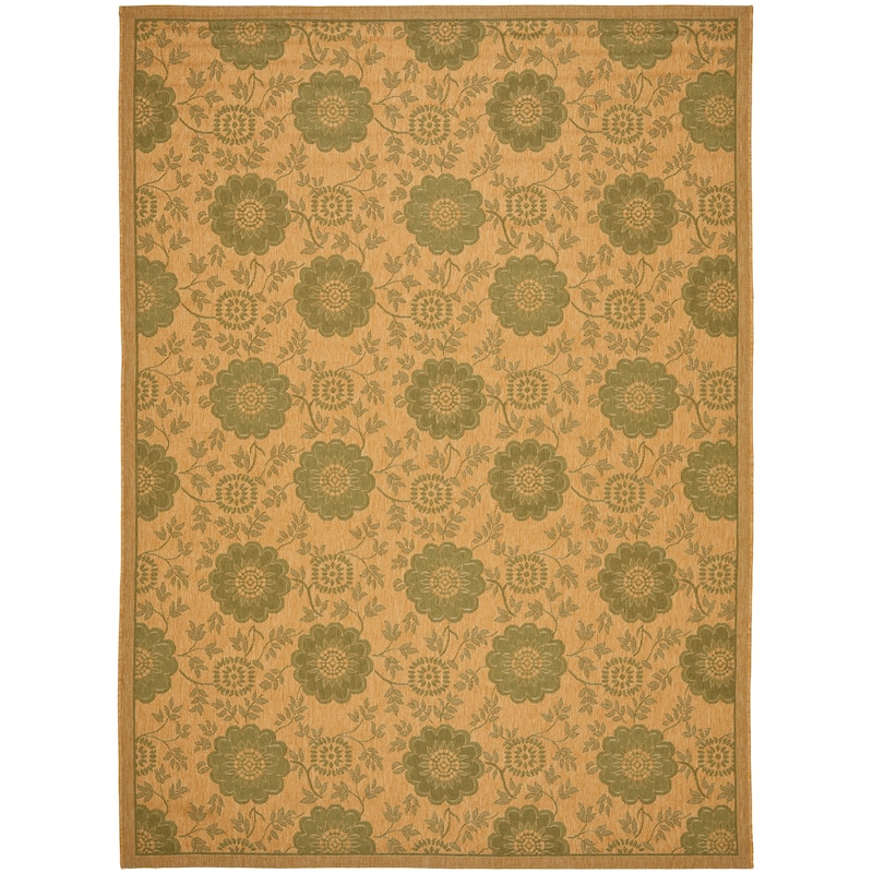 SAFAVIEH Courtyard Masaomi Indoor/ Outdoor Waterproof Patio Backyard Rug