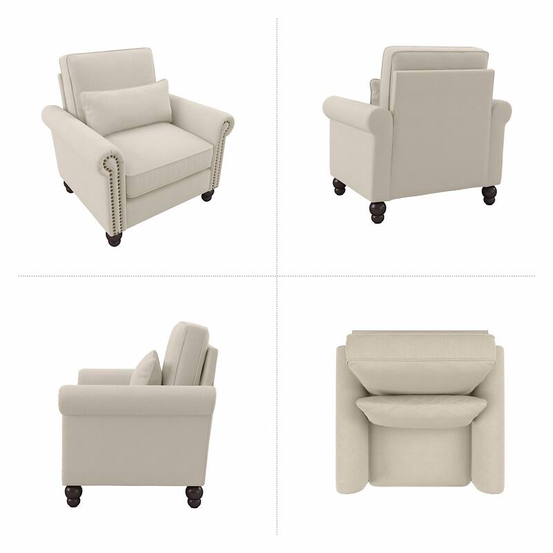 Coventry Accent Chair with Arms by Bush Furniture
