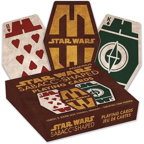 slide 1 of 1, Star Wars Sabacc Playing Cards