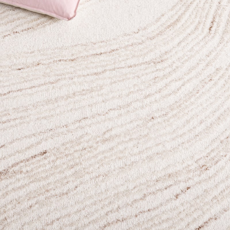 SAFAVIEH Handmade Ebony Diep Modern & Contemporary Wool Rug