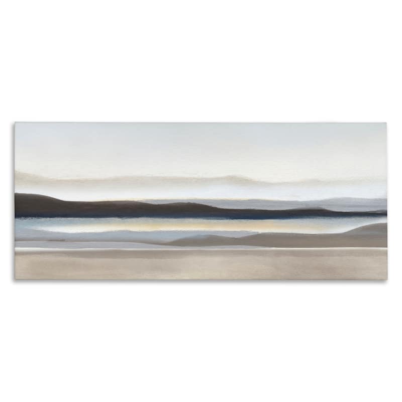 Stupell Fade Neutral Desert Scenery Canvas Wall Art Design By Charity Henderson - 40 x 17