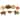 11-Piece Fall Harvest Artificial Pumpkin Acorn and Leaf Decoration Set