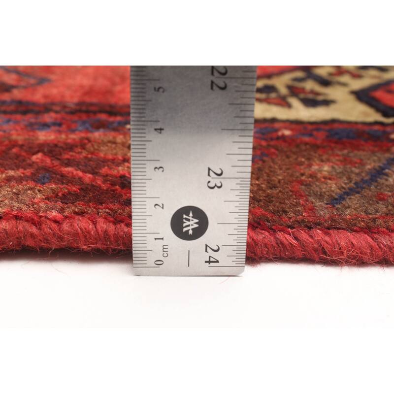 ECARPETGALLERY Hand-knotted Andelz Red Wool Rug - 3'1 x 6'2