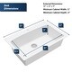 preview thumbnail 41 of 62, Karran Drop-In Quartz Single Bowl Kitchen Sink