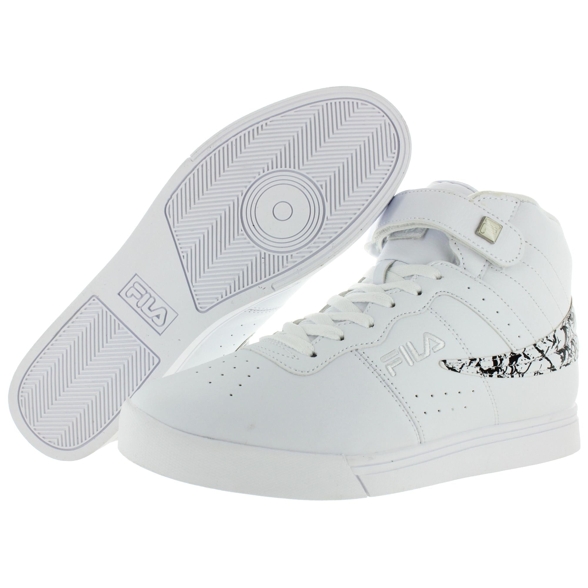 white high top filas