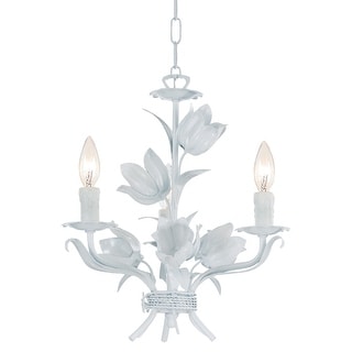 Crystorama Lighting Group Southport 3 Light 14" Wide Chandelier with