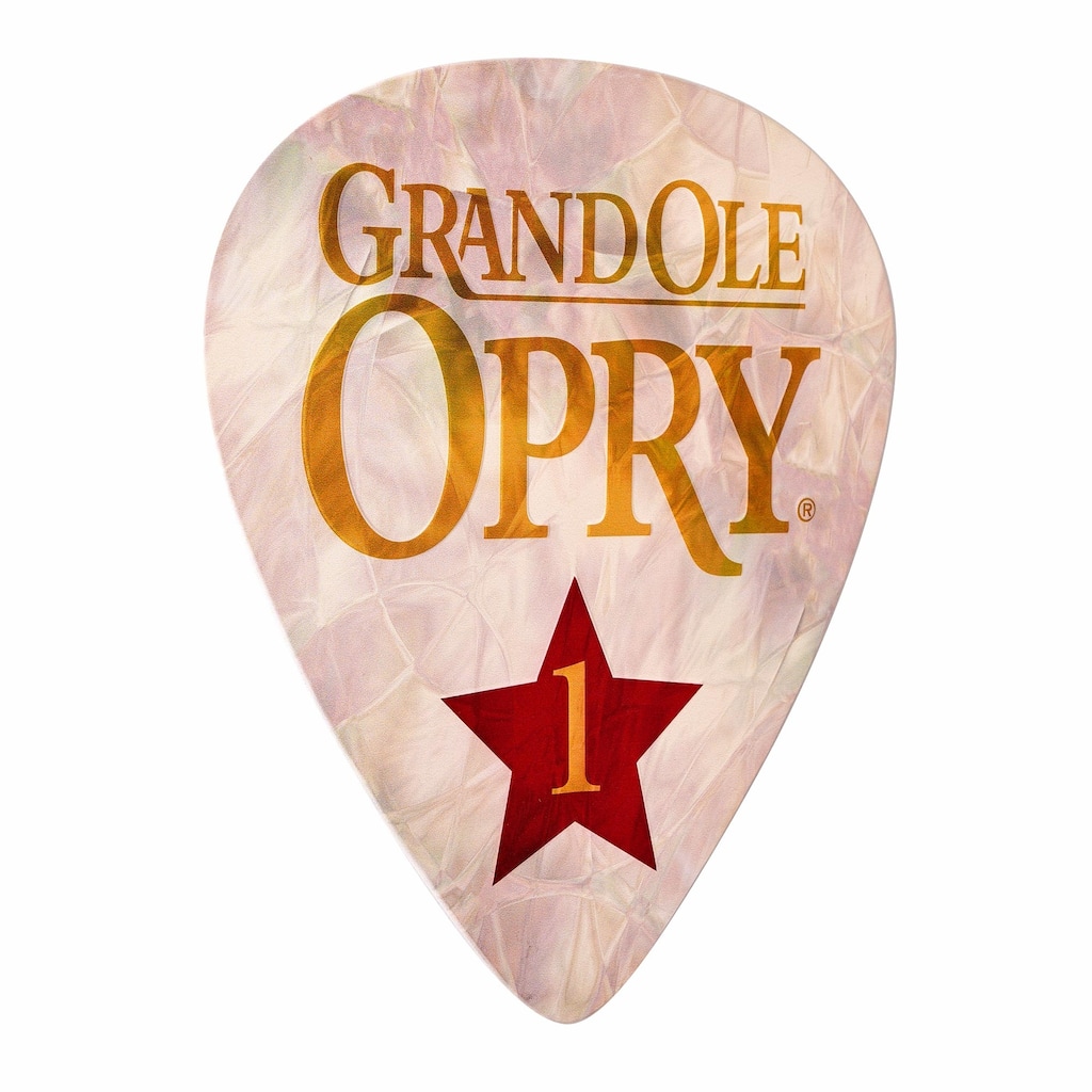 American Art Decor Grand Ole Opry Shaped and Embossed Heavy Gauge Metal Sign - 15.3125" x 16.3125" x 0.125" - 14" x 15"