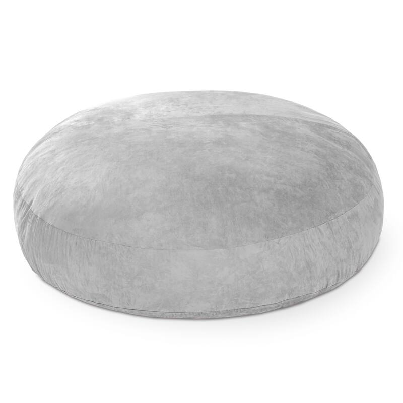 Jaxx 6 Foot Cocoon - 2-in-1 Giant Bean Bag Chair for Adults & Convertible Bean Bag Bed