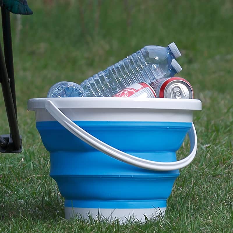 Coghlan's Collapsible Bucket for Camping, Hiking, Survival, Emergency - One Size Fits Most