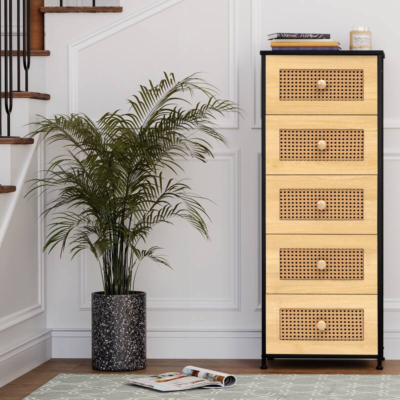 Pellebant 5 Drawers Vertical Storage Tower Organizer