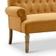 preview thumbnail 46 of 68, Arete Upholstered Tufted Settee Loveseat by Moser Bay Home