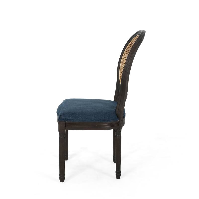 Govan Wooden Dining Chairs with Cushions (Set of 2) by Christopher Knight Home
