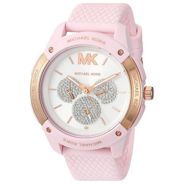 pink michael kors watch