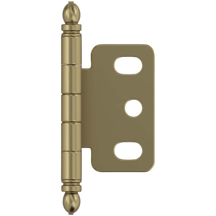 Amerock PK3180TB Functional Hardware Full Inset Wrap Cabinet Door - Golden Champagne