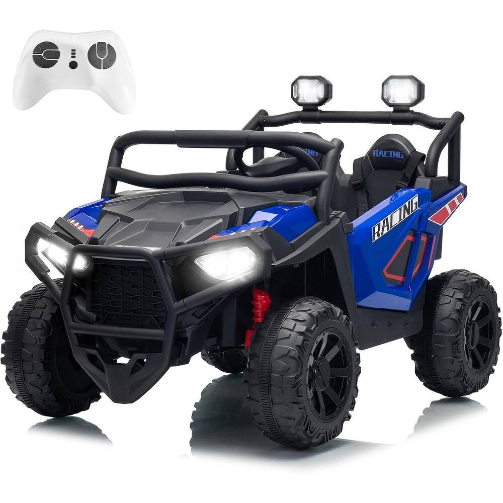 24V Ride On Toys 2 Seater Electric UTV Car Toy for Big Kids, White