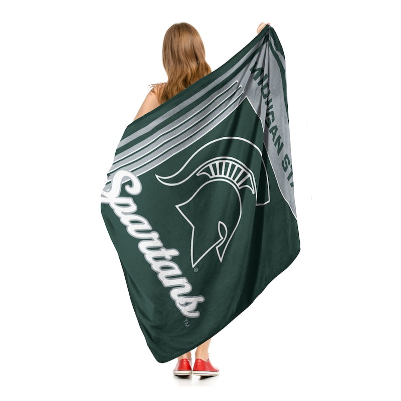 NCAA Michigan State Spartans 46" x 60" Microfiber Throw Blanket
