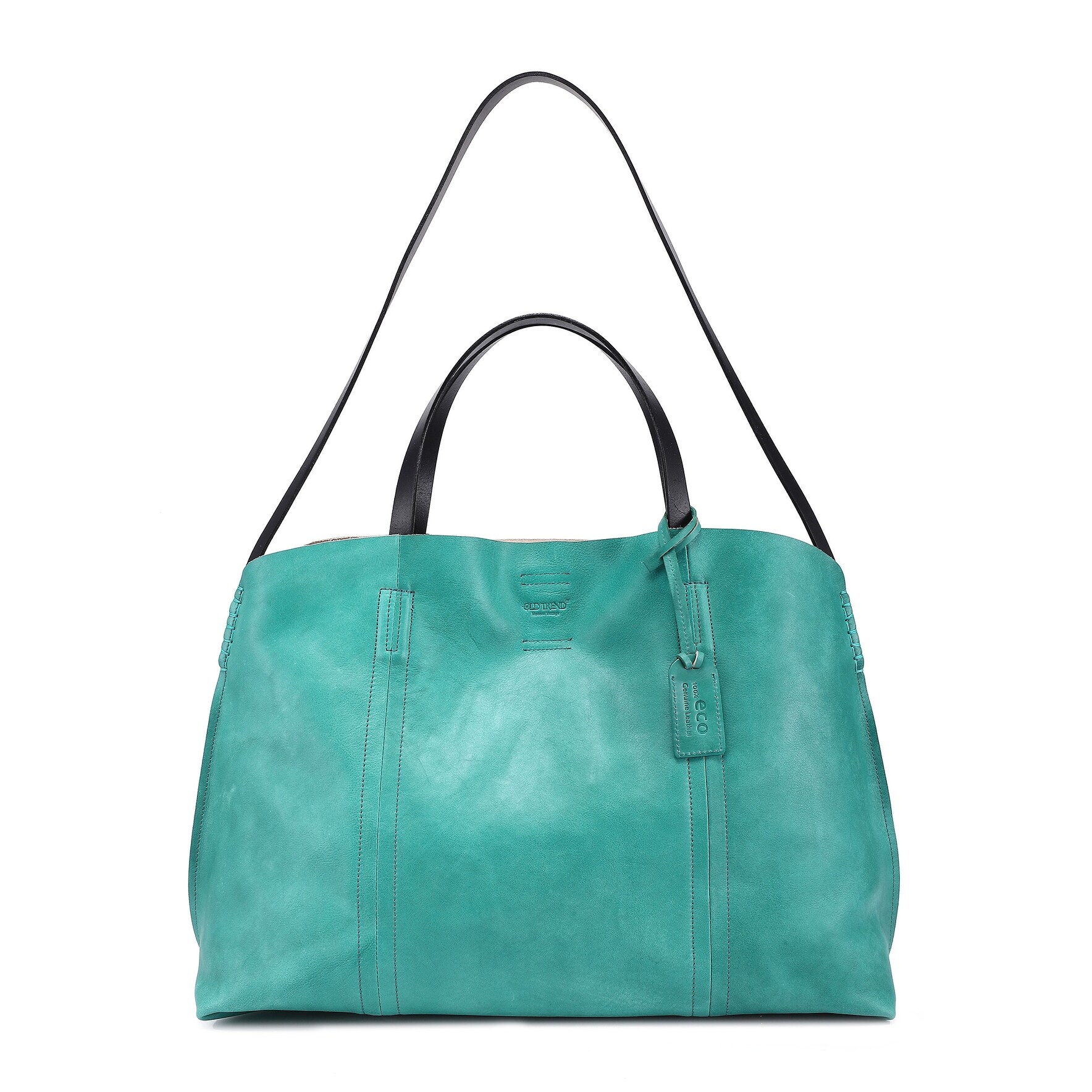 Old trend forest on sale island leather tote