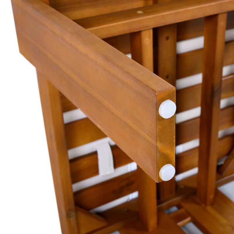 Christopher Knight Home - Ardena Modern Solid Wood Outdoor Dining Set with Round Back Cushioned Chairs