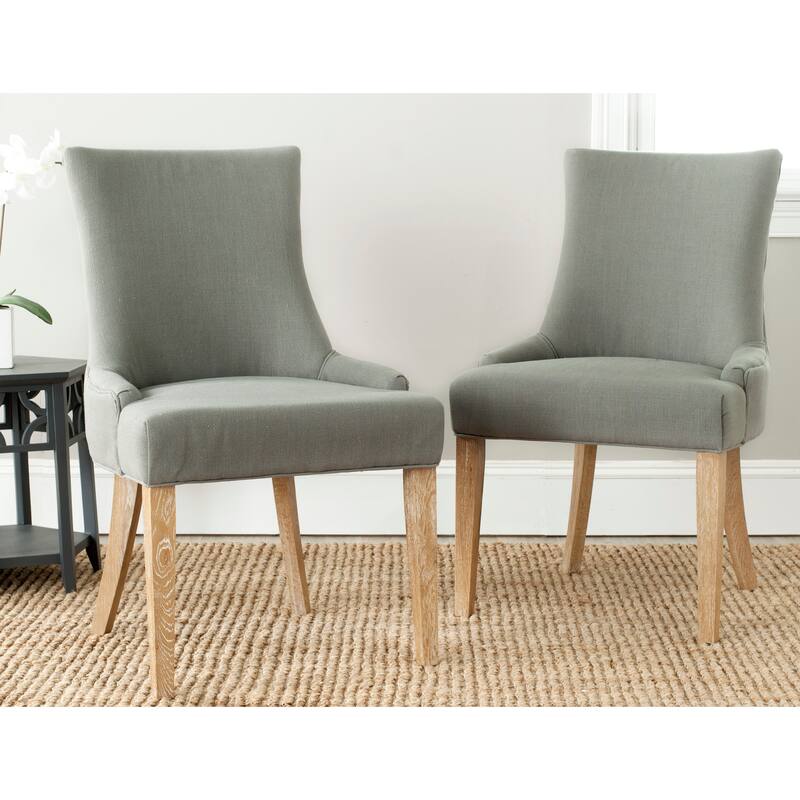 SAFAVIEH Lester Dining Chair (Set of 2) - 24"W x 25"D x 39"H