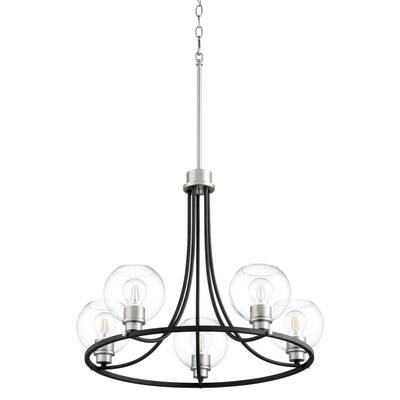 Quorum International 672-5-65 Clarion 5 Light 26" Wide Ring Chandelier