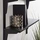 preview thumbnail 5 of 32, Kate and Laurel Meridien Mid-Century Wall Shelves - 24x8x24