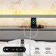 preview thumbnail 5 of 5, Queen Size Metal Platform Bed Frame with Functional Headboard Shelf and Built-in Charging Ports, LED Lighting