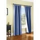 preview thumbnail 19 of 53, ThermaLogic Weathermate Insulated Cotton Tab Top Curtain Panel - Pair Blue - 40" x 54"