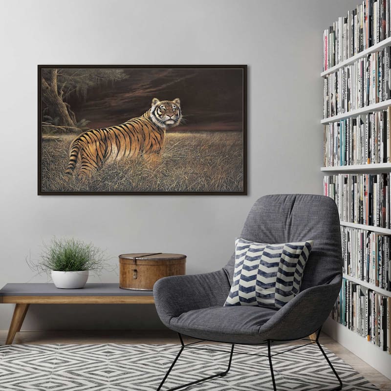 "Splendor in Grass" by Ruane Manning Print on Floating Canvas