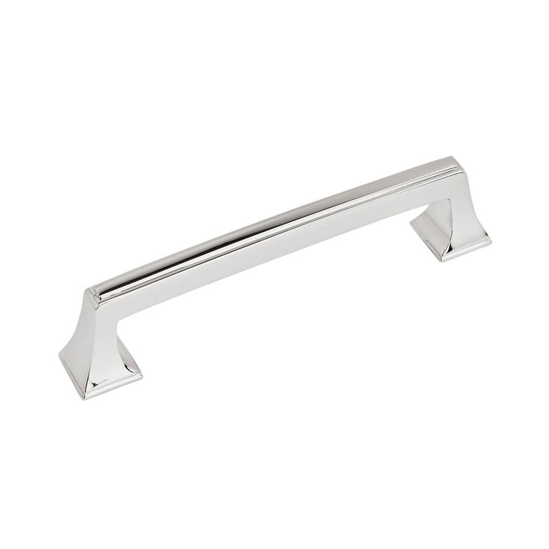 Amerock Mulholland 5-1/16 in (128 mm) Center-to-Center Polished Chrome Cabinet Pull - Polished Chrome