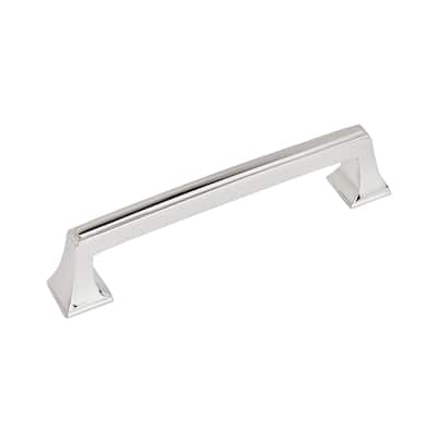 Amerock Mulholland 5-1/16 in (128 mm) Center-to-Center Polished Chrome Cabinet Pull - Polished Chrome