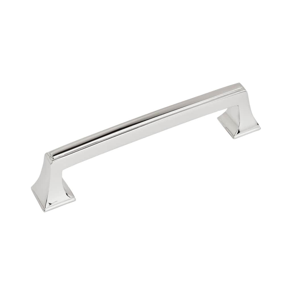 Amerock Mulholland 5-1/16 in (128 mm) Center-to-Center Polished Chrome Cabinet Pull - Polished Chrome