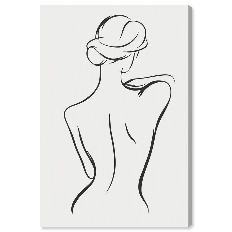 Woman in Contour III Canvas by Art Remedy, Gallery Wrapped - 30" x 45"