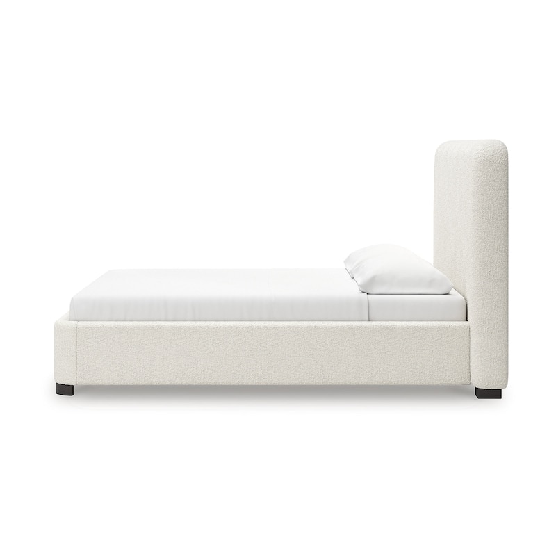 Signature Design by Ashley Whittgate Beige Upholstered Bed