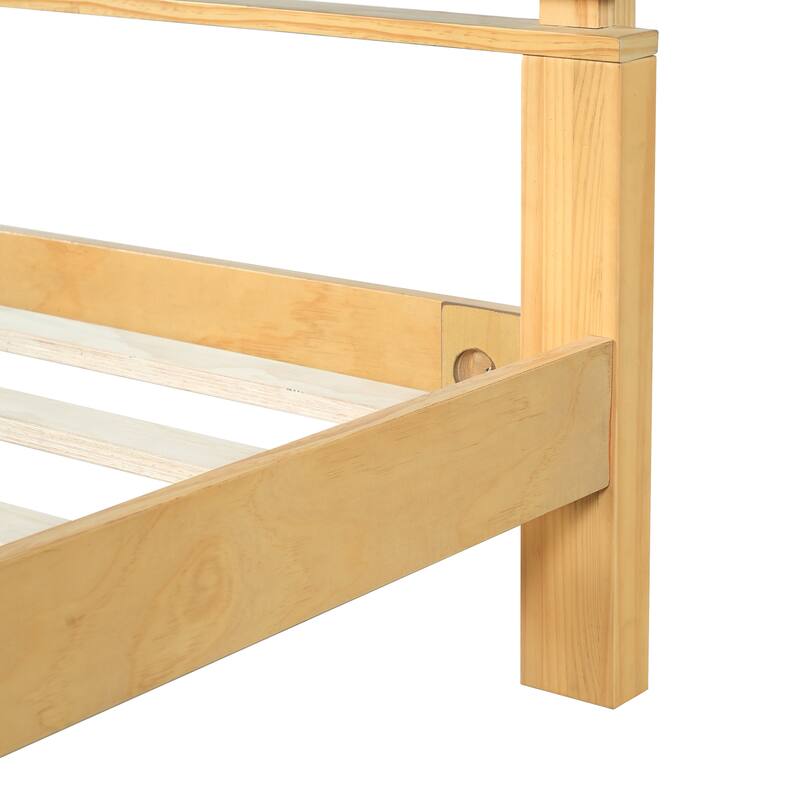 Christopher Knight Home - Arden Modern Wooden Bed Frame with Headboard