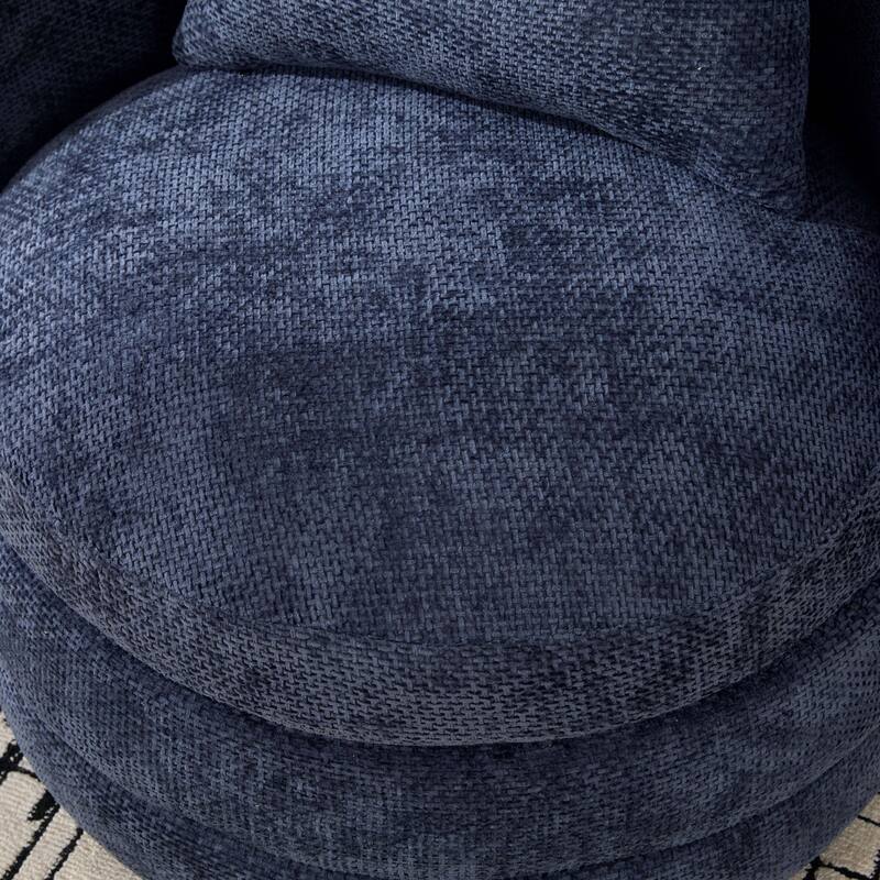 30"W Modern Upholstered Armchair,Accent Chair with a Pillow