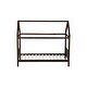 preview thumbnail 28 of 44, Elegant House-shaped Design Bed with Rubber Wood Frame, Headboard and Footboard, Quality and Safety Guaranteed