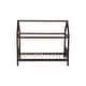preview thumbnail 18 of 44, Twin Size Solid Wood House Frame Platform Bed, with Headboard and Footboard, with Underbed Storage Space, Minimalist Kids Bed