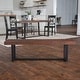 preview thumbnail 1 of 10, Middlebrook Barnett 60-inch Solid Wood Dining Bench