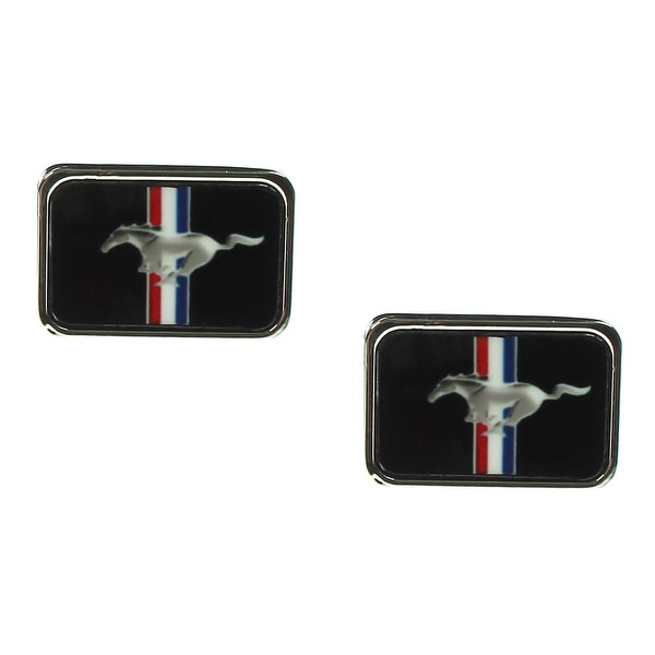 Ford Automobile Company Mustang Stripes & Horse Cuff Links