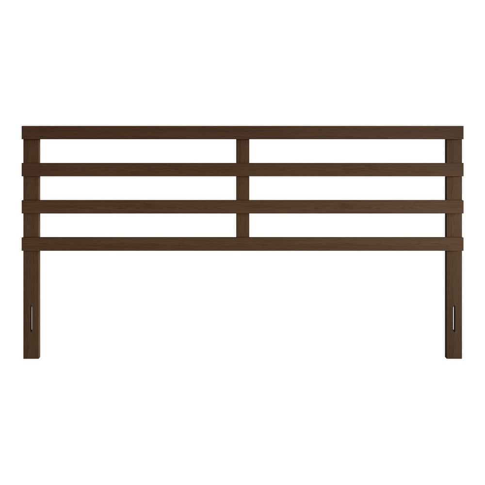 CraftPorch Modern Wooden Slat Headboard