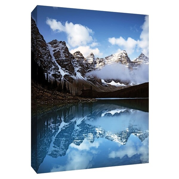 PTM Images 9-148687 PTM Canvas Collection 10" x 8" - "Valley of Ten Peaks" Giclee Forests and Mountains Art Print on Canvas
