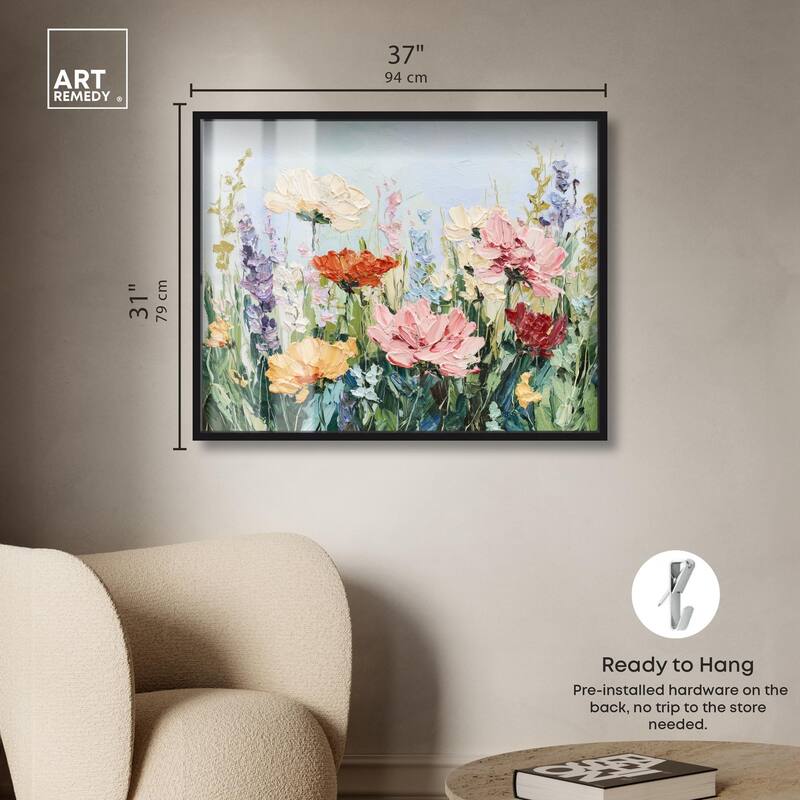 Summer Abundance III Shadowbox by Art Remedy