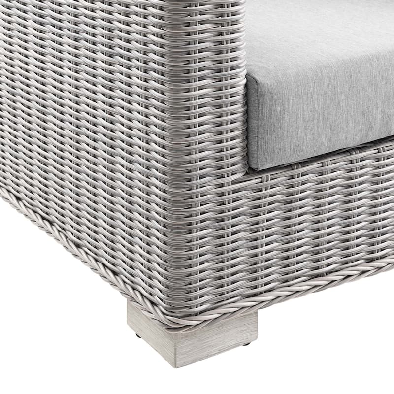 Conway Outdoor Patio Wicker Rattan Armchair