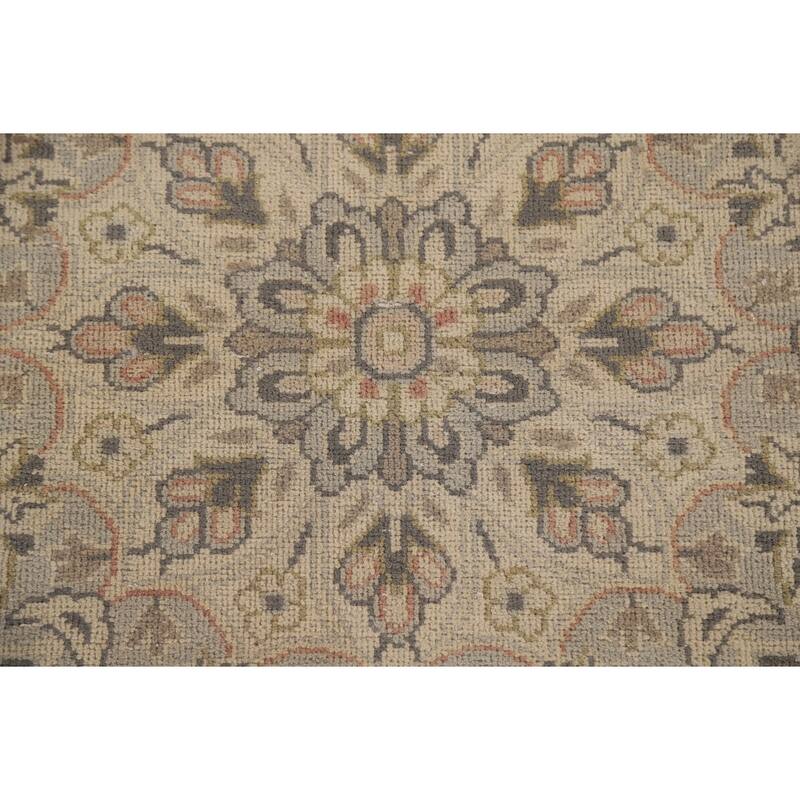 Traditional Kashan Persian Vintage Area Rug Hand-knotted Wool Carpet - 10'0" x 13'4"