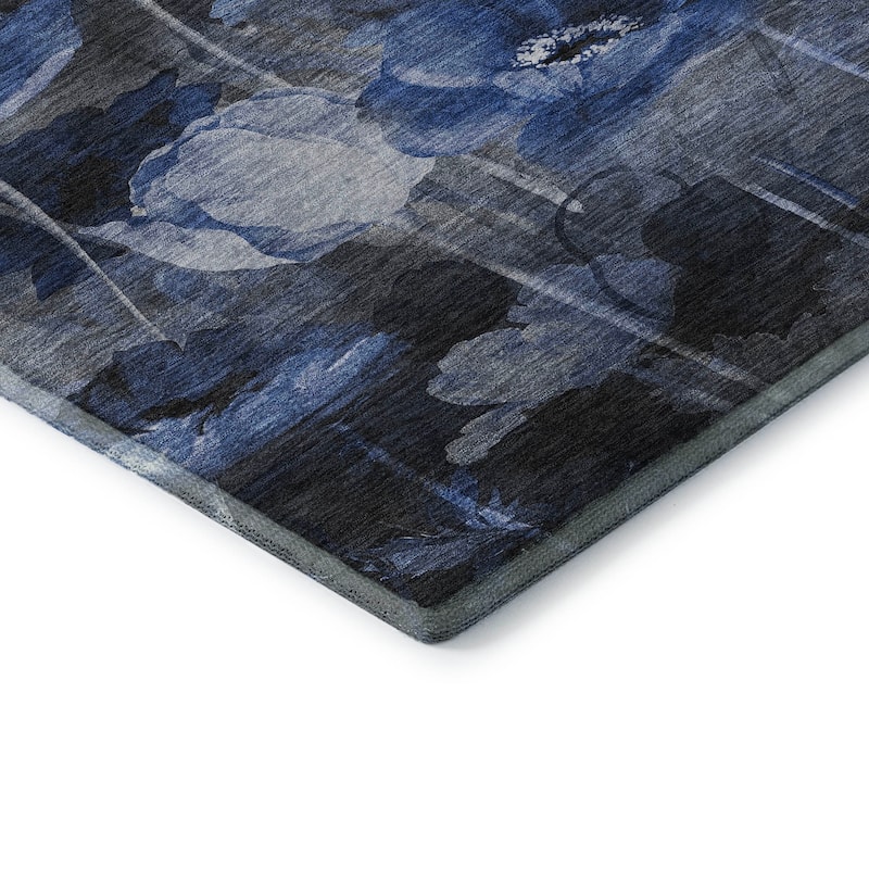 Premium Washable Super Soft Contemporary Floral Mayfield Rug