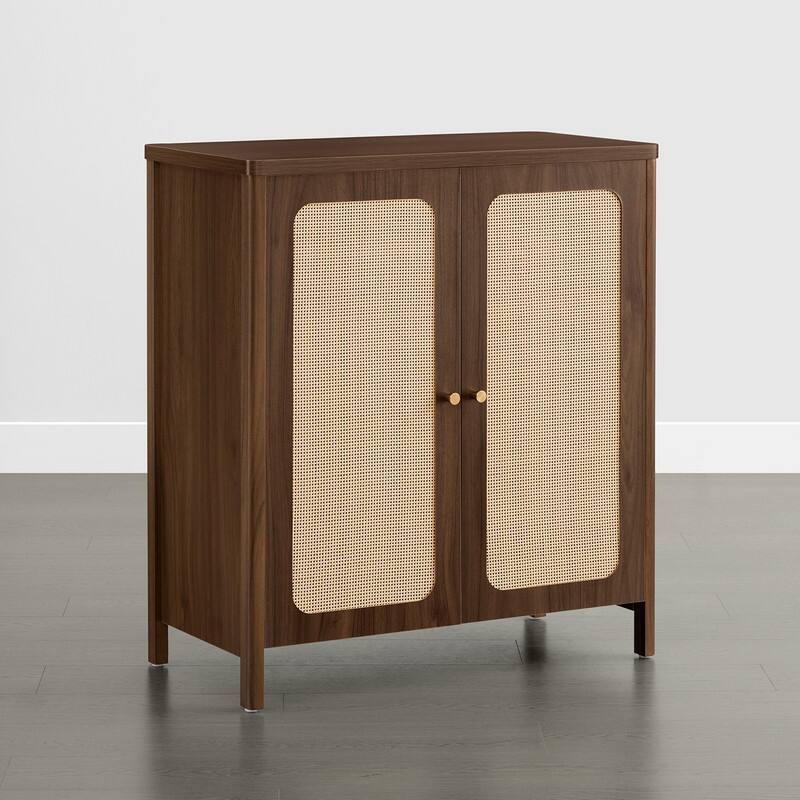 Spruce & Spring Boho Chic Sideboard Buffet Cabinet with Storage for Dining & Living Room