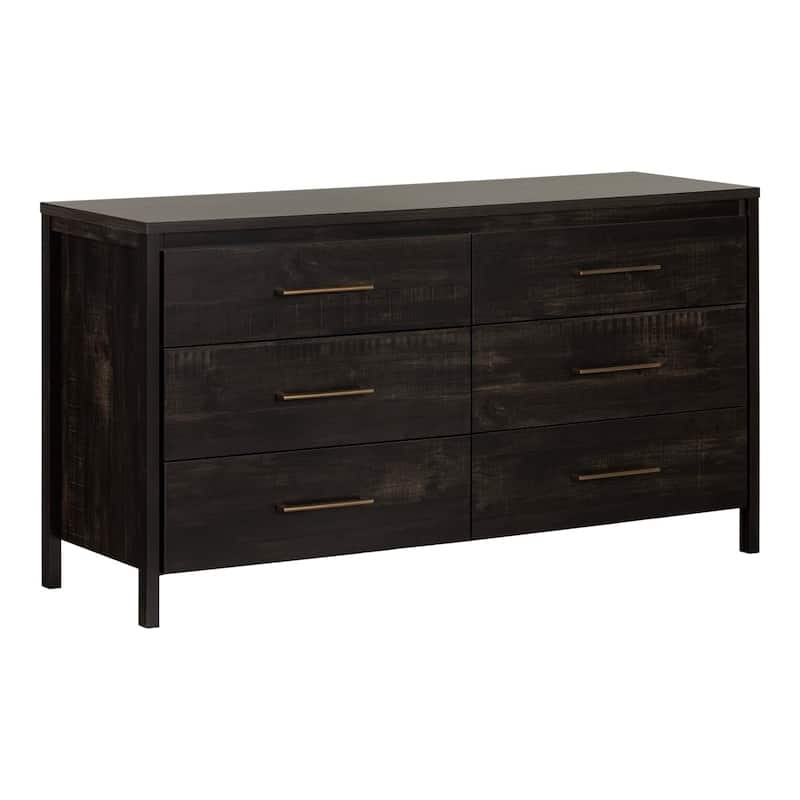 Engineered Wood Modern Drawer Storage Dresser with Smooth Glides